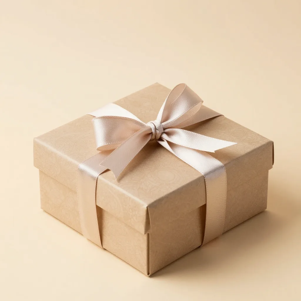 A baobab gift box on a light background